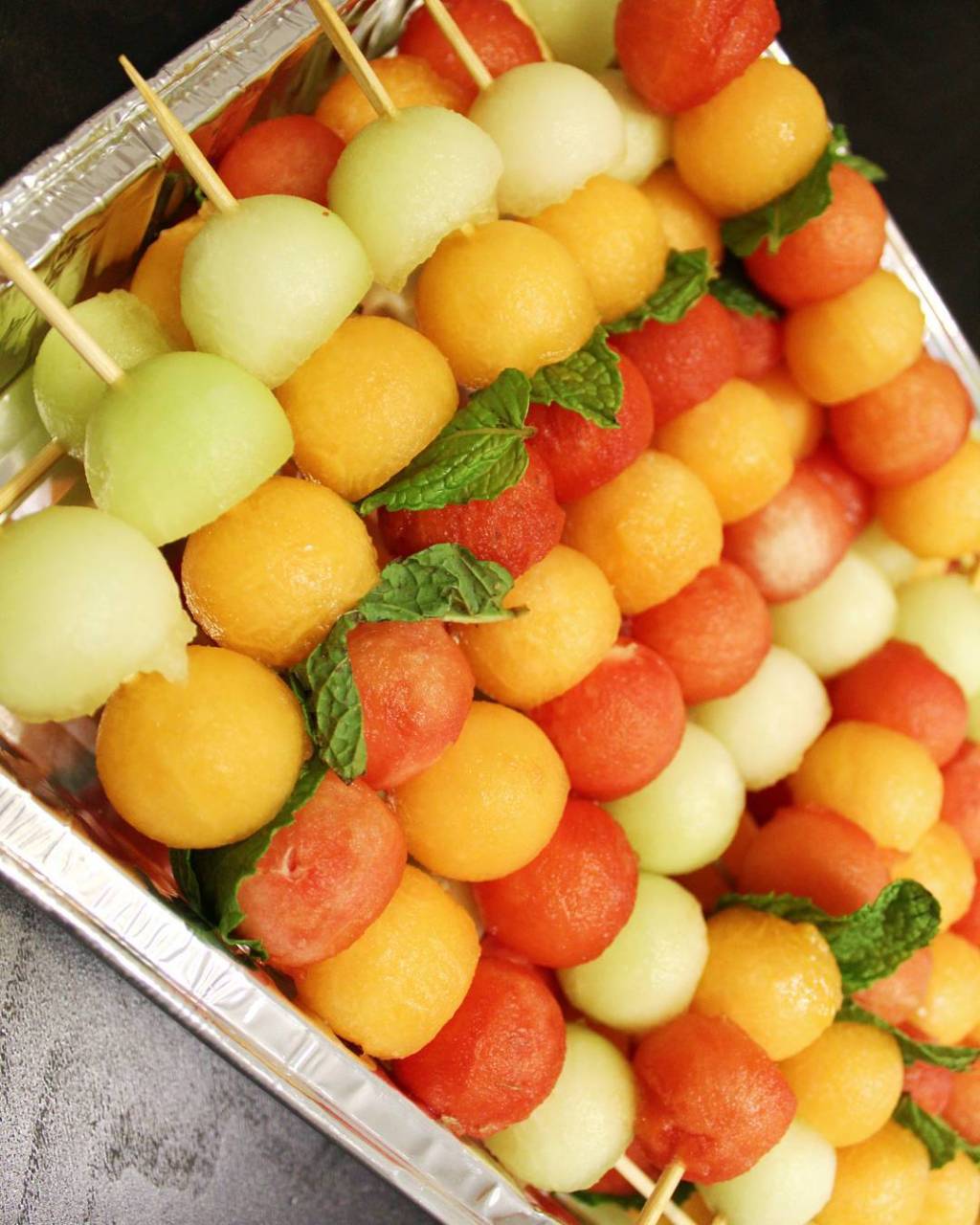 Recipe: Summer’s Mint Melon&nbsp;Skewers