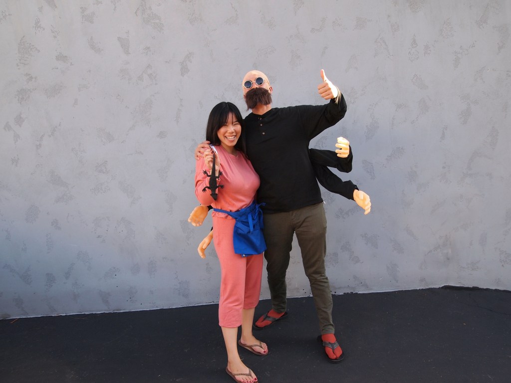 DIY Spirited Away Costumes: Kamaji + Rin!