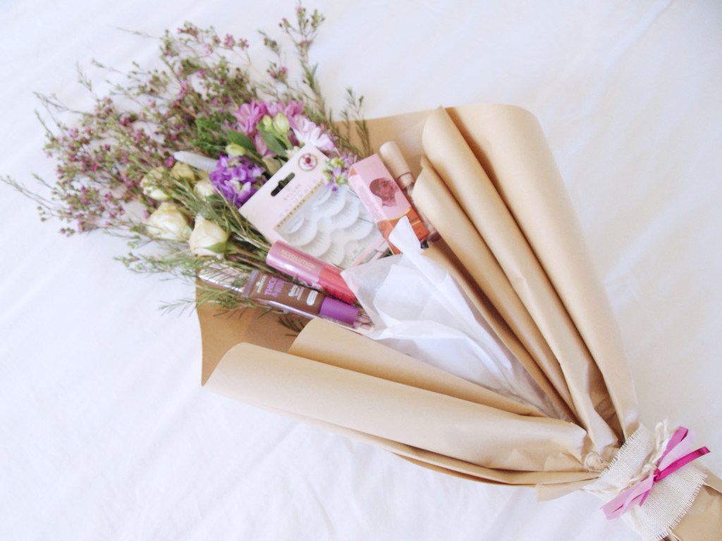 DIY Makeup Bouquet